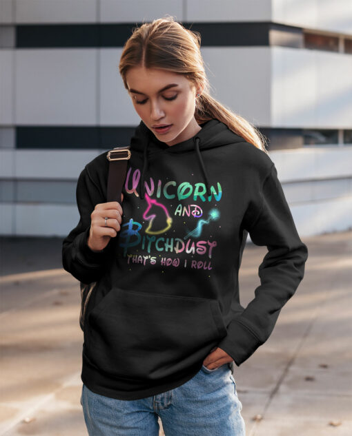 2020-11-Woman-Hoodie-Unicorn-And-Bitchdust-That-s-How-I-Roll-mockup2-Black.jpg